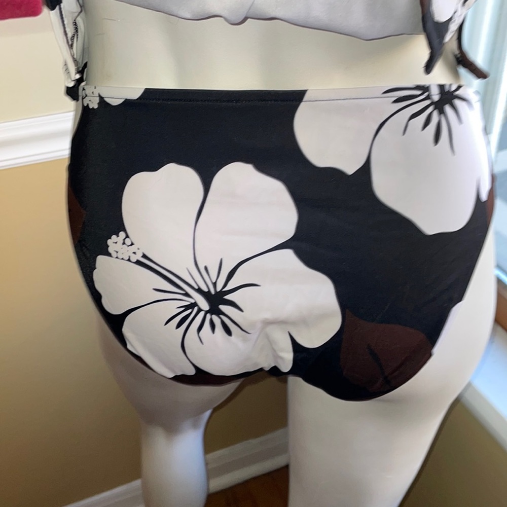 Swimsuit 2 Piece Floral Tankini and Brief GUC Size 8 - Picture 11 of 12